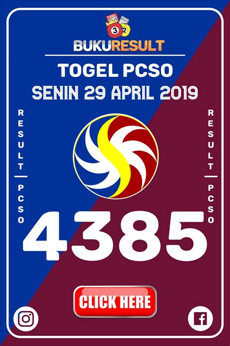 Keluaran Togel PCSO Philippines .